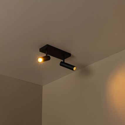 Lucide 22974/02/30 - Spot GRADO 2xGU10/8W/230V negru
