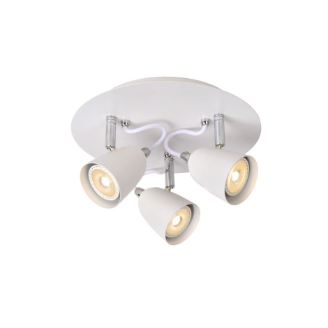 Lucide 26956/15/31 - Lampa spot LED RIDE-LED 3xGU10/5W/230V alba