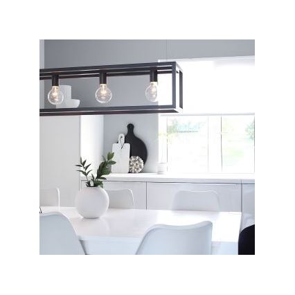 Lucide 31472/04/15 - Lampa suspendata ORIS 4xE27/60W/230V