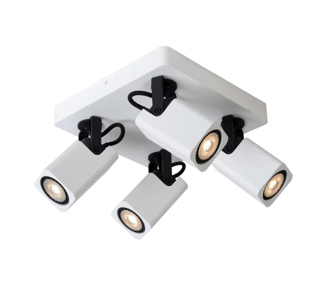 Lucide 33961/20/31 - Lampa spot LED ROAX 4xGU10/5W/230V alba