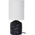 Lucide 47550/81/30 - Lampă de masă FRAN 1xE14/40W/230V neagră