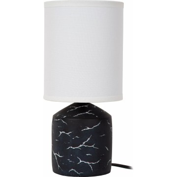 Lucide 47550/81/30 - Lampă de masă FRAN 1xE14/40W/230V neagră