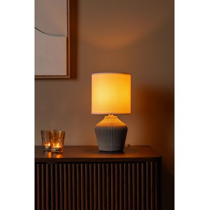 Lucide 47551/81/41 - Lampă de masă FILIZ 1xE14/40W/230V maro