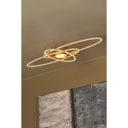 Lucide 53117/58/41 - Plafonieră LED dimabilă GALACTICA LED/60W/230V 2700K 41x101 cm + telecomandă