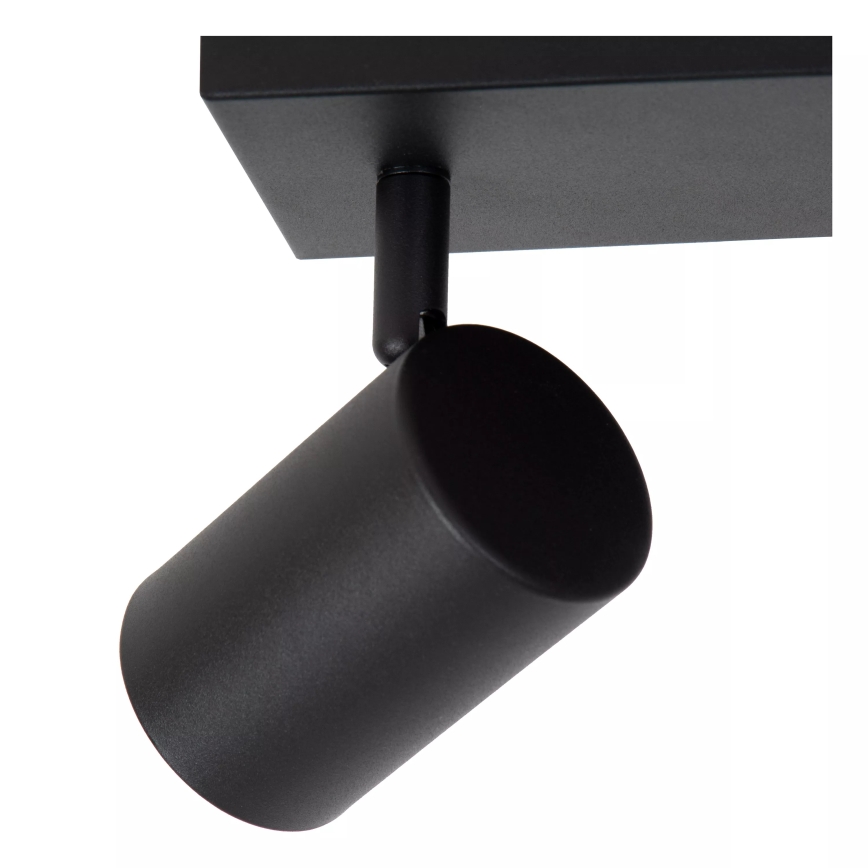 Lucide 53910/02/30 - Spot AMIGO 2xGU10/40W/230V negru