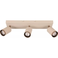 Lucide 53914/03/41 - Lampă spot REGINA 3xGU10/50W/230V bej