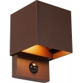 Lucide 69810/07/97 - Lampă LED de perete pentru exterior cu senzor de mișcare TADZIO LED/7W/230V IP65