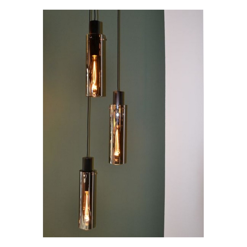Lucide 74404/13/65 - Lustră pe cablu ORLANDO 3xE27/40W/230V