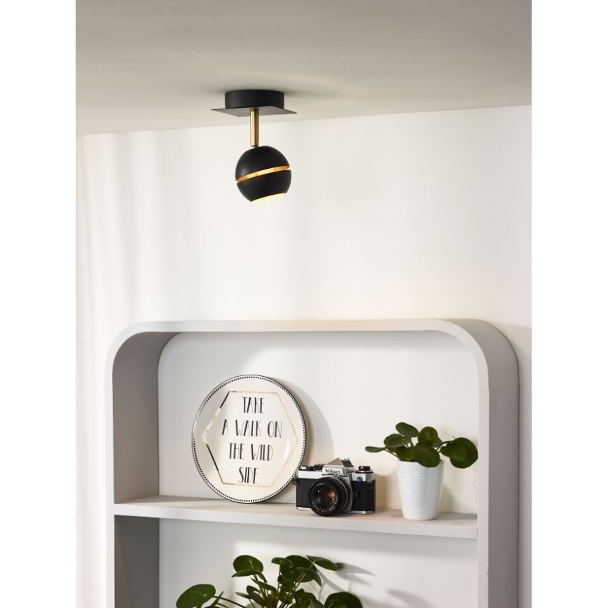 Lucide 77975/05/30 - Spot LED BINARI, 5 W, 230 V, negru