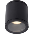 Lucide AVEN - plafonieră de baie 1x GU10/50W/230V, Ø 9 cm, IP65, neagră (22962/01/30)