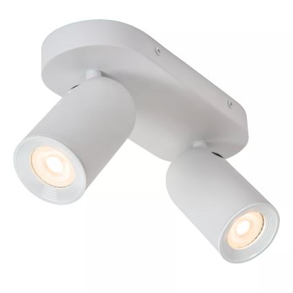 Lucide PUNCH - spot 2x GU10/35W/230V, alb (13958/02/31)