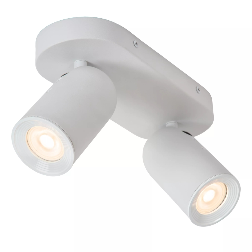 Lucide PUNCH - spot 2x GU10/35W/230V, alb (13958/02/31)