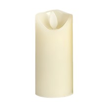 Lumânare LED/2xAA alb cald 12,5 cm