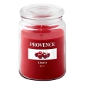 Lumânare parfumată CHERRY, 510 g, 85–95 ore de ardere.