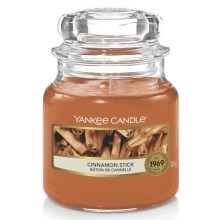 Lumânare parfumată CINNAMON STICK mică 104g 20-30 de ore Yankee Candle