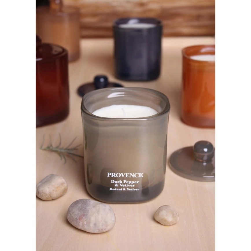 Lumânare parfumată Dark Pepper Vetiver, 180 g — durată de ardere 25 ore