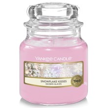 Lumânare parfumată SNOWFLAKE KISSES mică 104g 20-30 de ore Yankee Candle