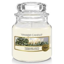 Lumânare parfumată TWINKLING LIGHTS mică 104g 20-30 de ore Yankee Candle