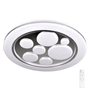 Lumină de plafon LED dimabilă PLANET LED/72W/230V diametru 48 cm 3000-6500K + telecomandă