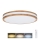 Lumină de plafon LED dimabilă WOODY LED/48W/230V 3000-6500K stejar Ø 38 cm + telecomandă