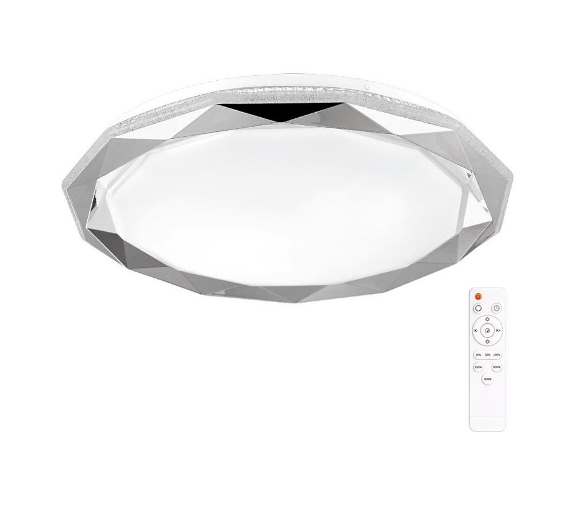 Lumină de tavan cu LED Dimmer GLOSSY 2xLED/36W/230V + RC