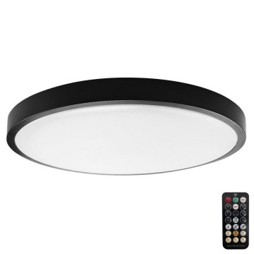 Lumină LED de tavan pentru baie cu senzor, cip SAMSUNG LED/24W/230V IP44 4000K, diametru 35 cm + telecomandă