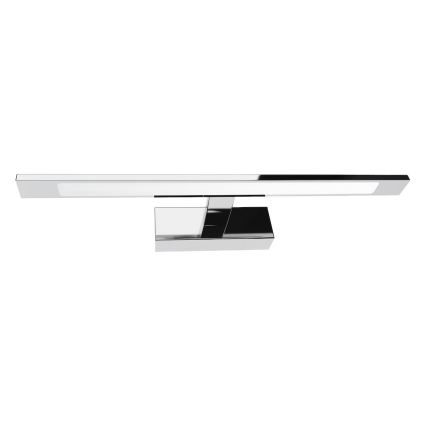 Corp de iluminat LED pentru oglindă de baie KLIMT, 12 W, 230 V, 3000/4000/6000 K, 60 cm, IP44, crom lucios