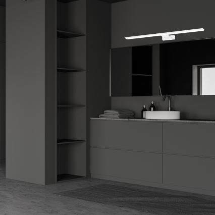 Lumină LED pentru oglindă de baie SHINE WHITE LED/15W/230V 80 cm IP44 albă