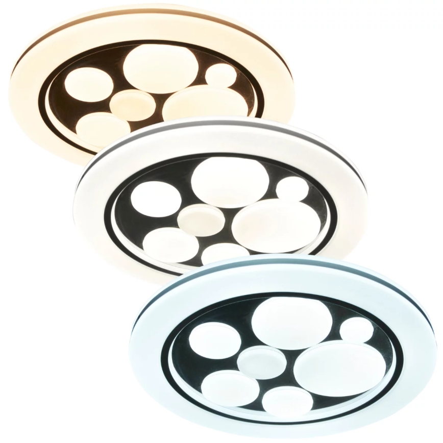 Lumină de plafon LED dimabilă PLANET LED/72W/230V diametru 48 cm 3000-6500K + telecomandă