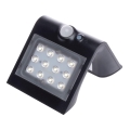 Lumină solară LED cu senzor de mișcare și amurg LED/1,5W/1200 mAh 3,7V IP65