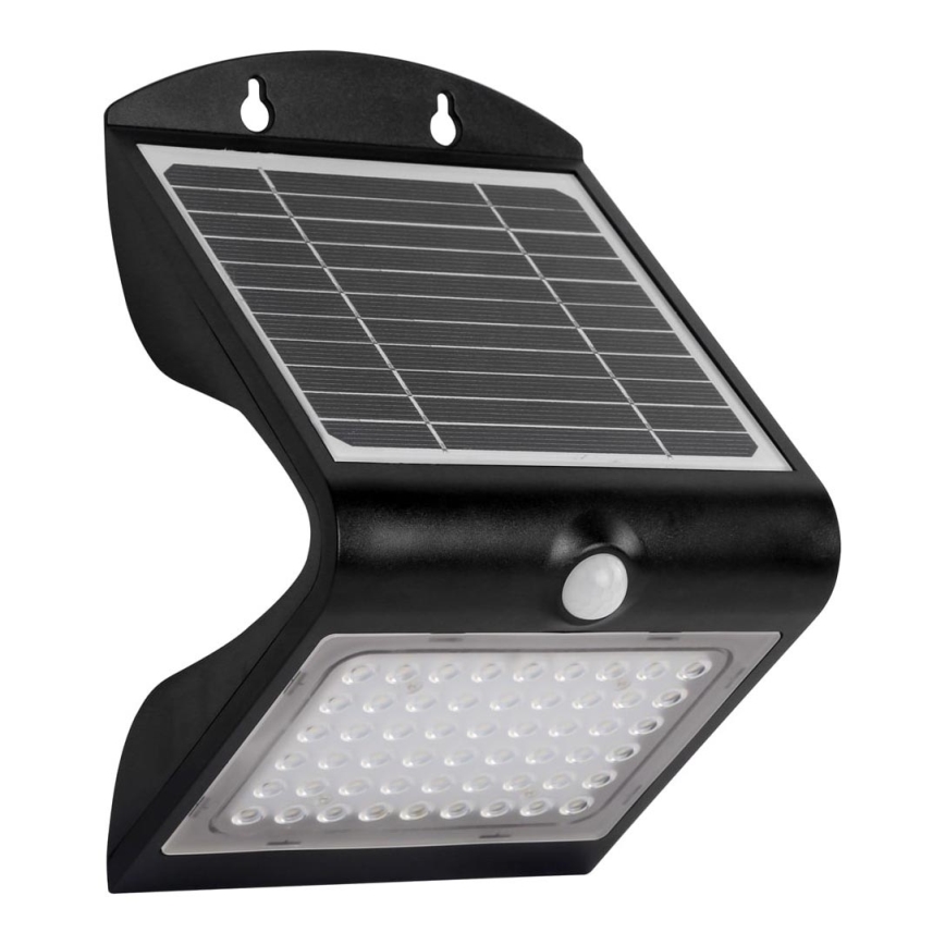 Lumină solară LED cu senzor de mișcare și amurg LED/3,2W/2000 mAh 3,7V IP65