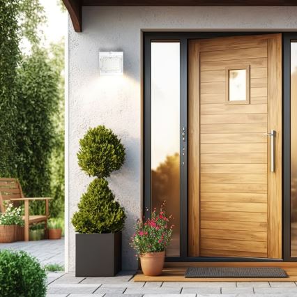 Lumină solară LED cu senzor de mișcare și amurg LED/3,2W/2000 mAh 3,7V IP65