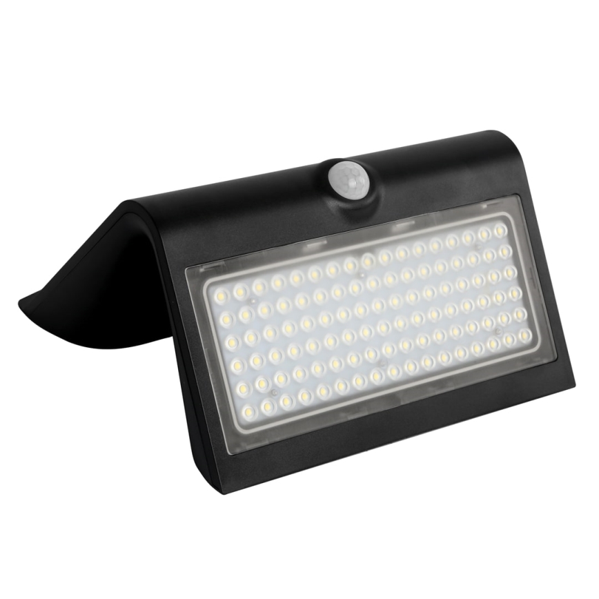 Lumină solară LED cu senzor de mișcare și amurg LED/6,8W/4000 mAh 3,7V IP65
