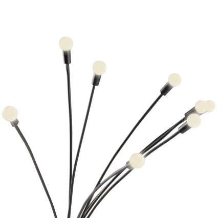 Lumină solară LED FIORINI 8xLED/1,2V 600 mAh IP44 negru