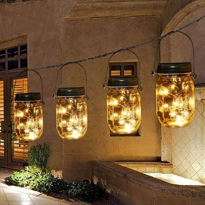 Lumină solară LED JAR LED/1,2V 600 mAh IP44