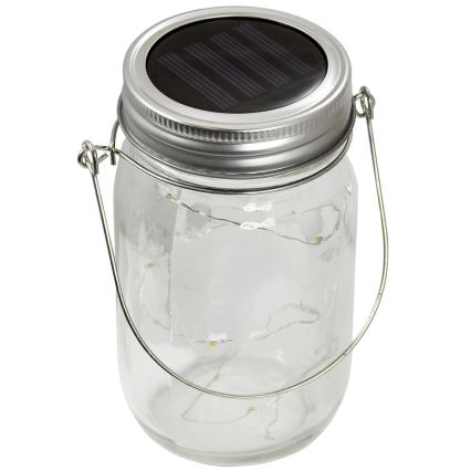 Lumină solară LED JAR LED/1,2V 600 mAh IP44