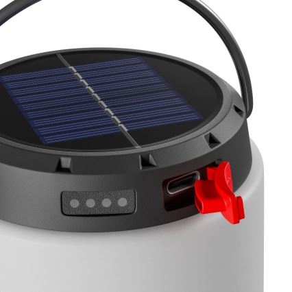 LUMINA TUBO LED – lampă solară portabilă reîncărcabilă, cu reglare a luminozității, 5V, 800 mAh