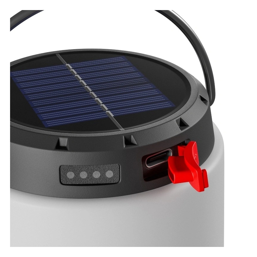 LUMINA TUBO LED – lampă solară portabilă reîncărcabilă, cu reglare a luminozității, 5V, 800 mAh
