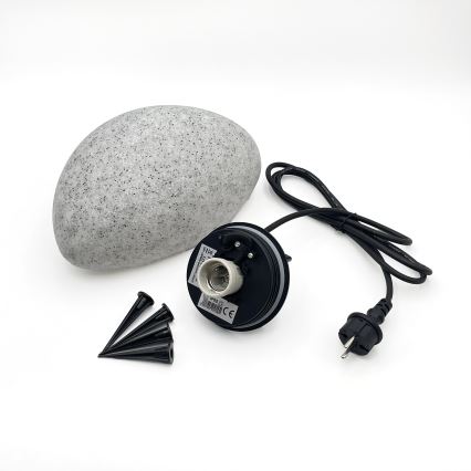 LUMISTONE Corp de iluminat exterior decorativ, 1xE27/15W/230V, IP65, Ø 26,5 cm