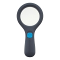 Lupă LED cu mărire 3× și iluminare integrată (LED 3W), funcționează cu 2×AAA, protecție IP22