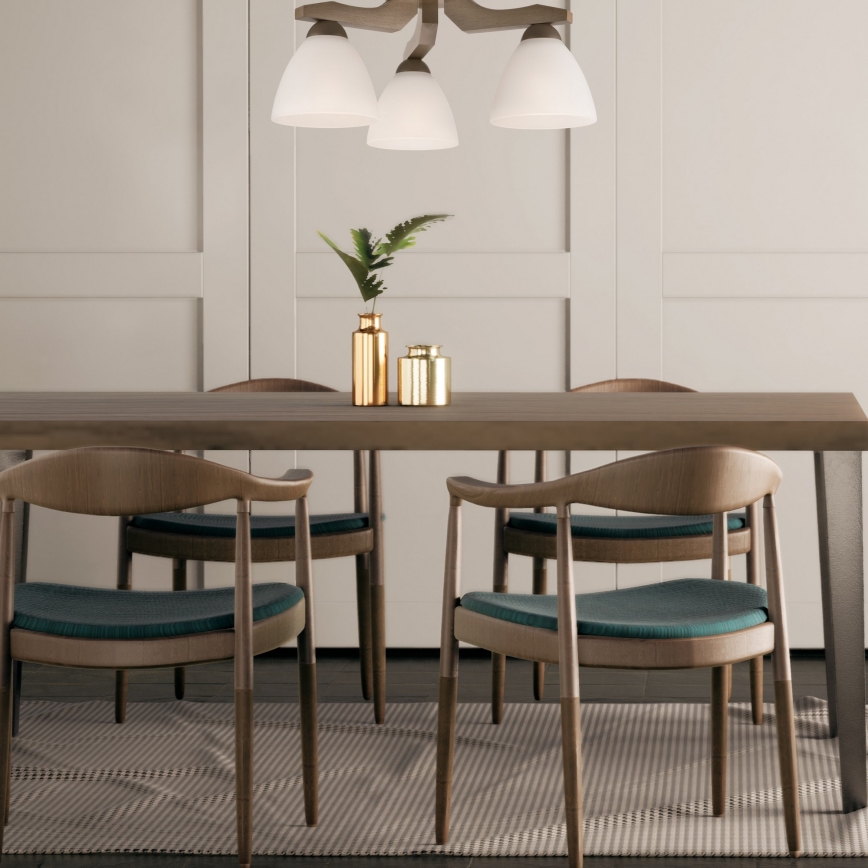 Lustr montat pe tavan ADRIANO 3xE27/60W/230V fag