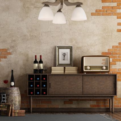 Lustr montat pe tavan ADRIANO 3xE27/60W/230V fag