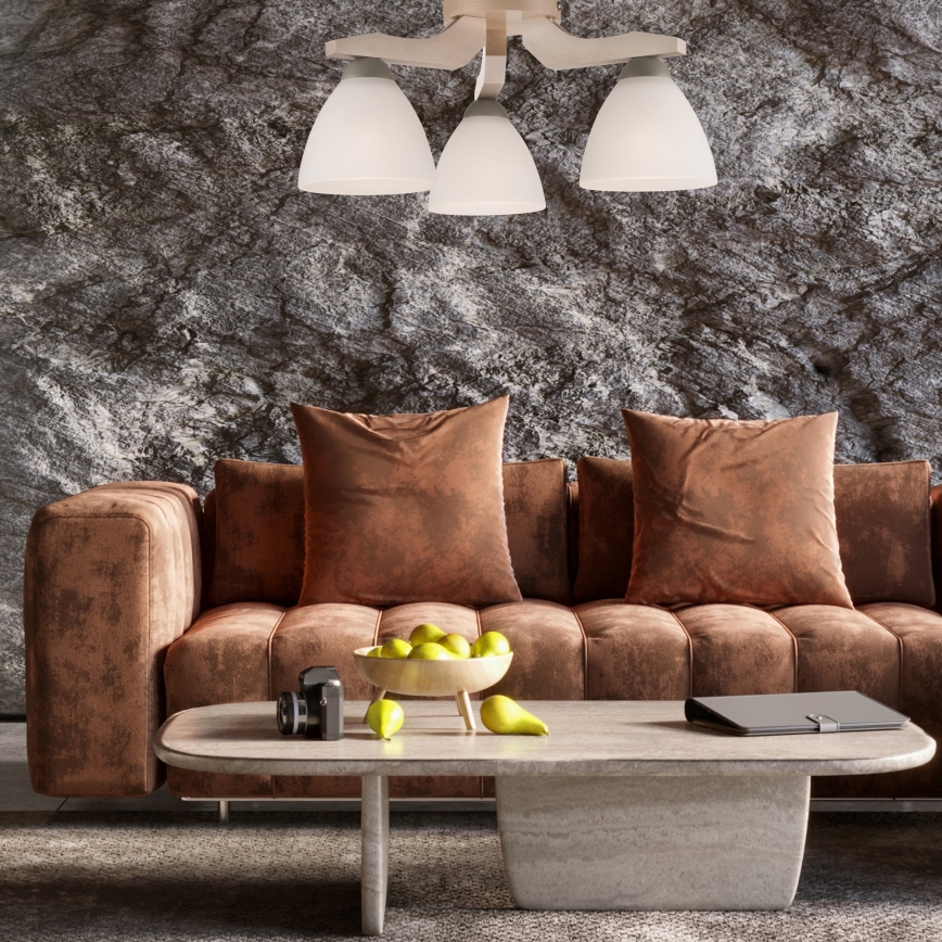 Lustr montat pe tavan ADRIANO 3xE27/60W/230V fag