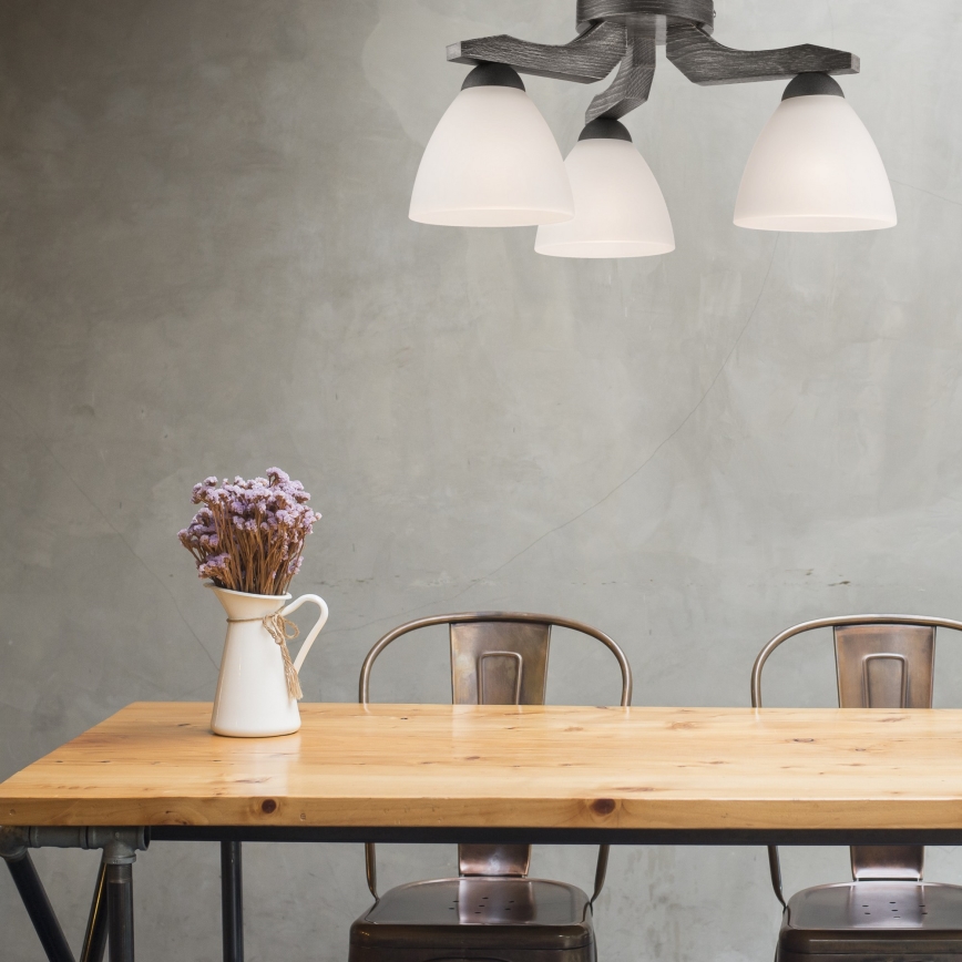 Lustr montat pe tavan ADRIANO 3xE27/60W/230V fag