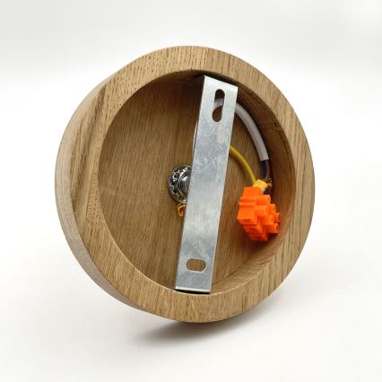 Lustr aplicat ANTONIO 1xE14/60W/230V alb/dub