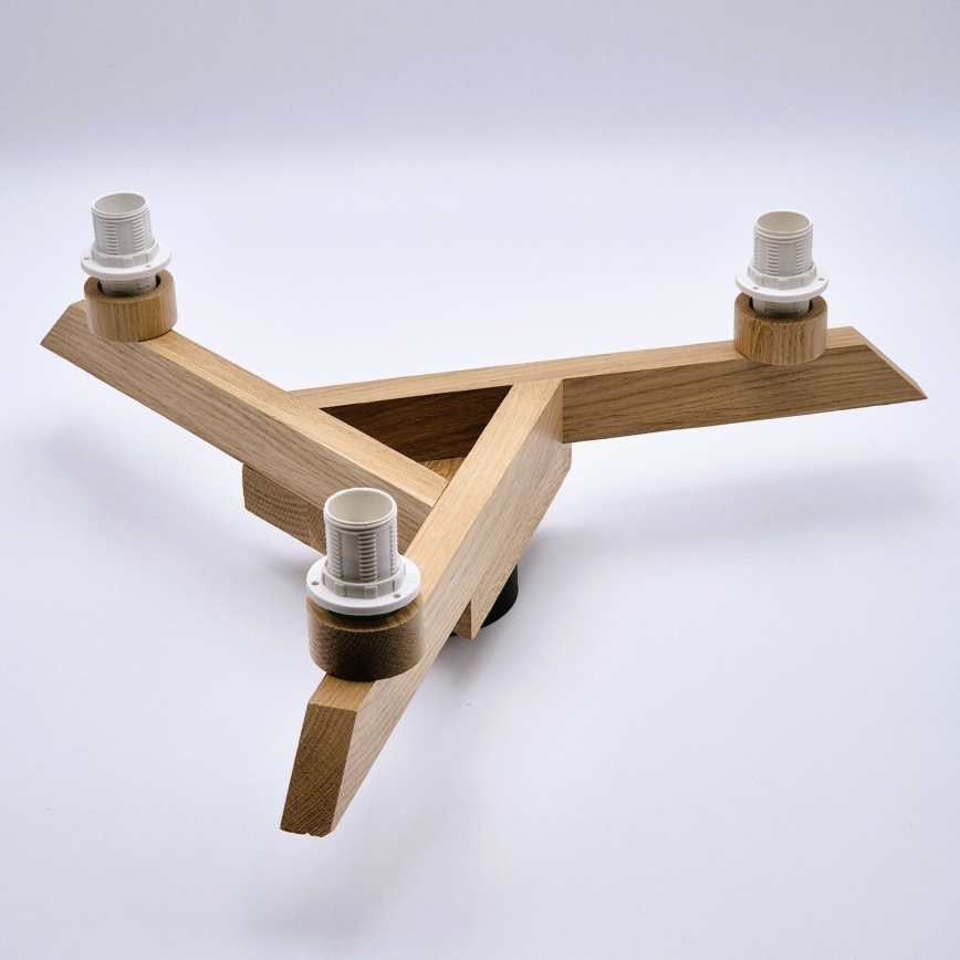 Lustr aplicat ANTONIO 3xE14/40W/230V stejar