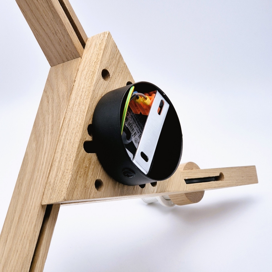 Lustr aplicat ANTONIO 3xE14/40W/230V stejar