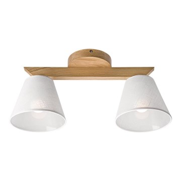 Lustr aplicat ANTONIO 2xE14/40W/230V stejar