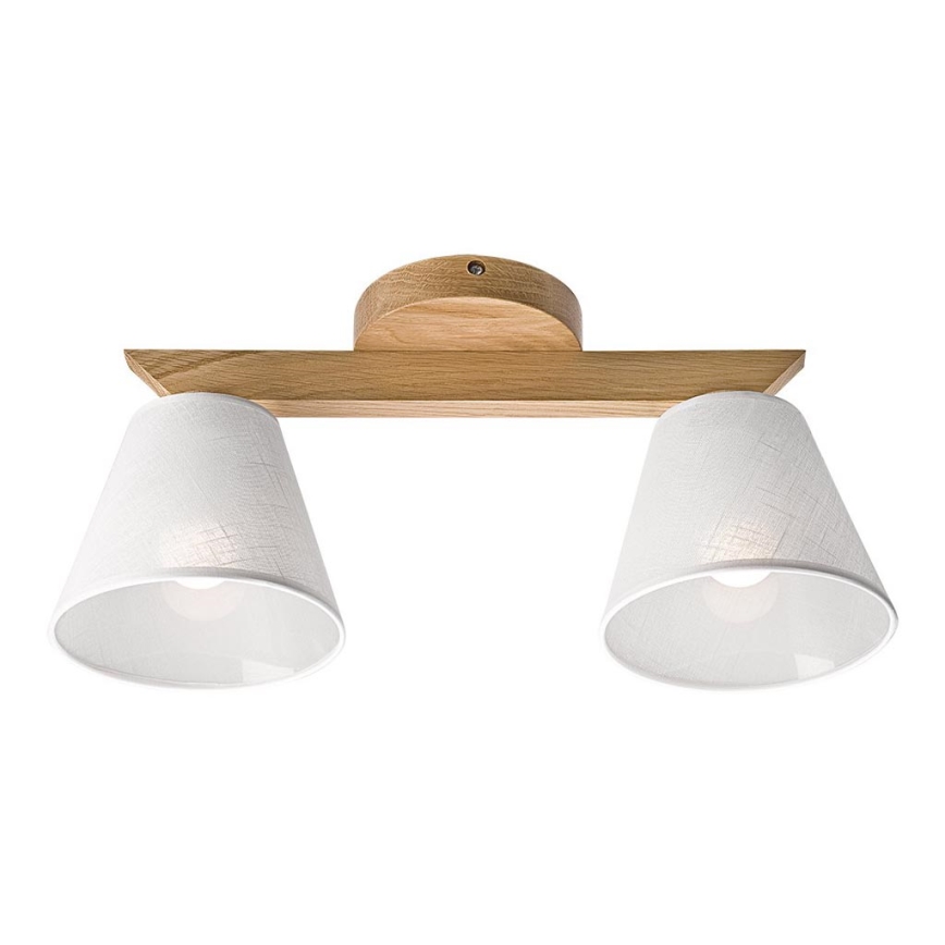 Lustr aplicat ANTONIO 2xE14/40W/230V stejar