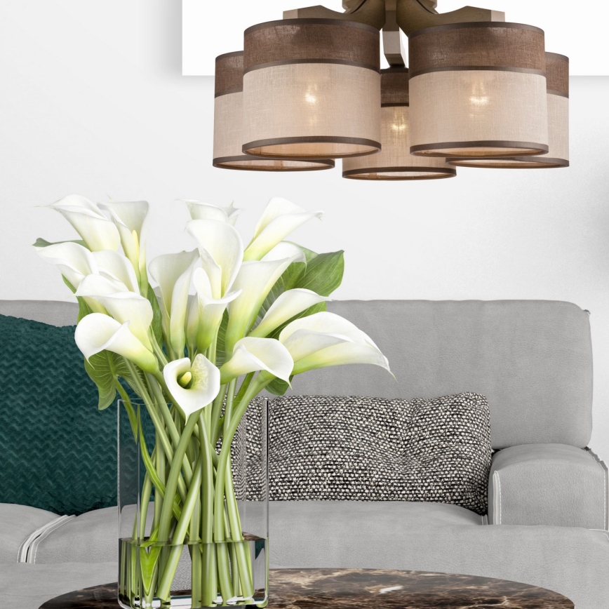 Lustr suspendat ANDREA 5xE27/60W/230V fag